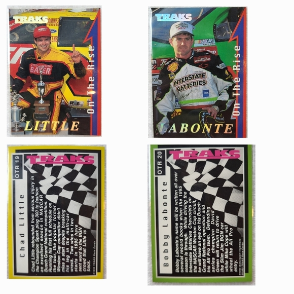 1995 Traks On The Rise Subset - NASCAR - Picture 8 of 9